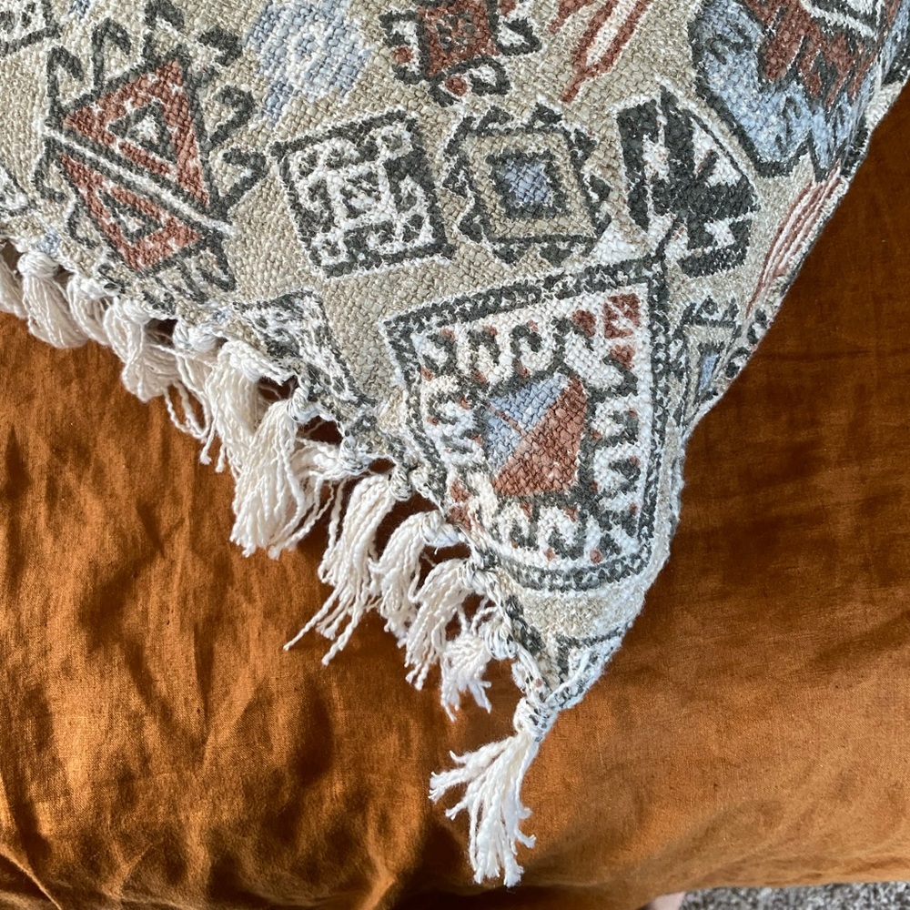 New Boho Throw pillow